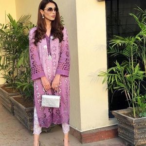 ❌❌ sold Ombré kurta by Sadia Tariq sold ❌❌